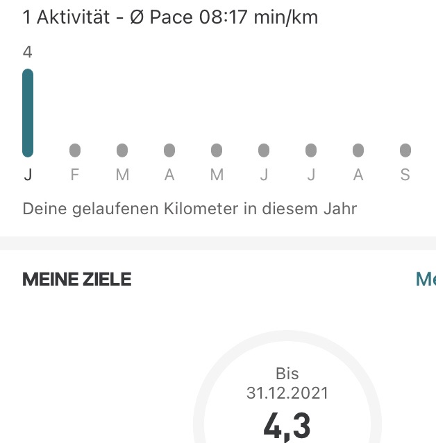 DER ERSTE SCHRITT